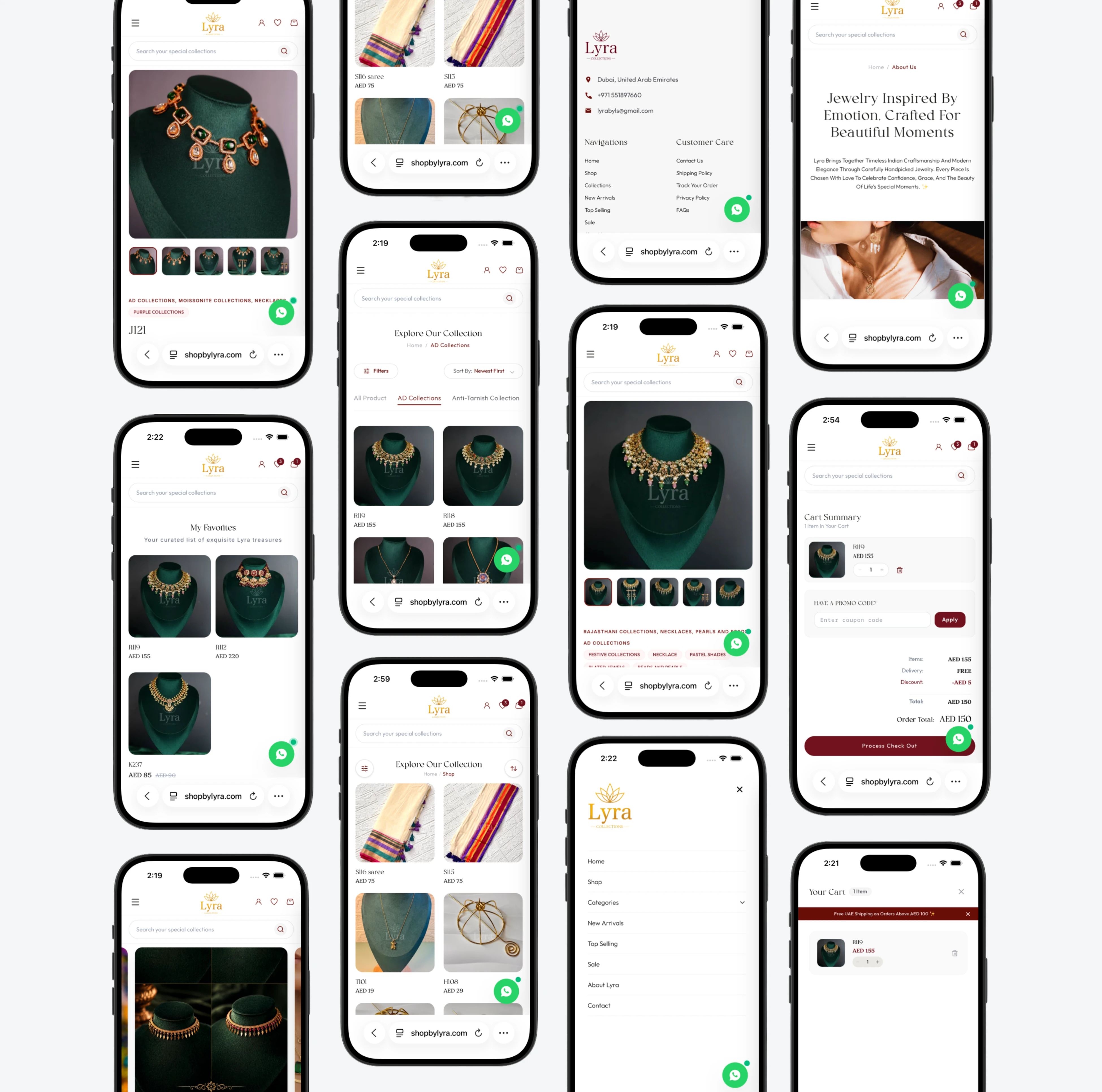 Lyra Collections Full Page Layout 1